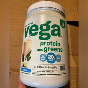 VEGA Vanilla Proteins and Greens NEW Sealed